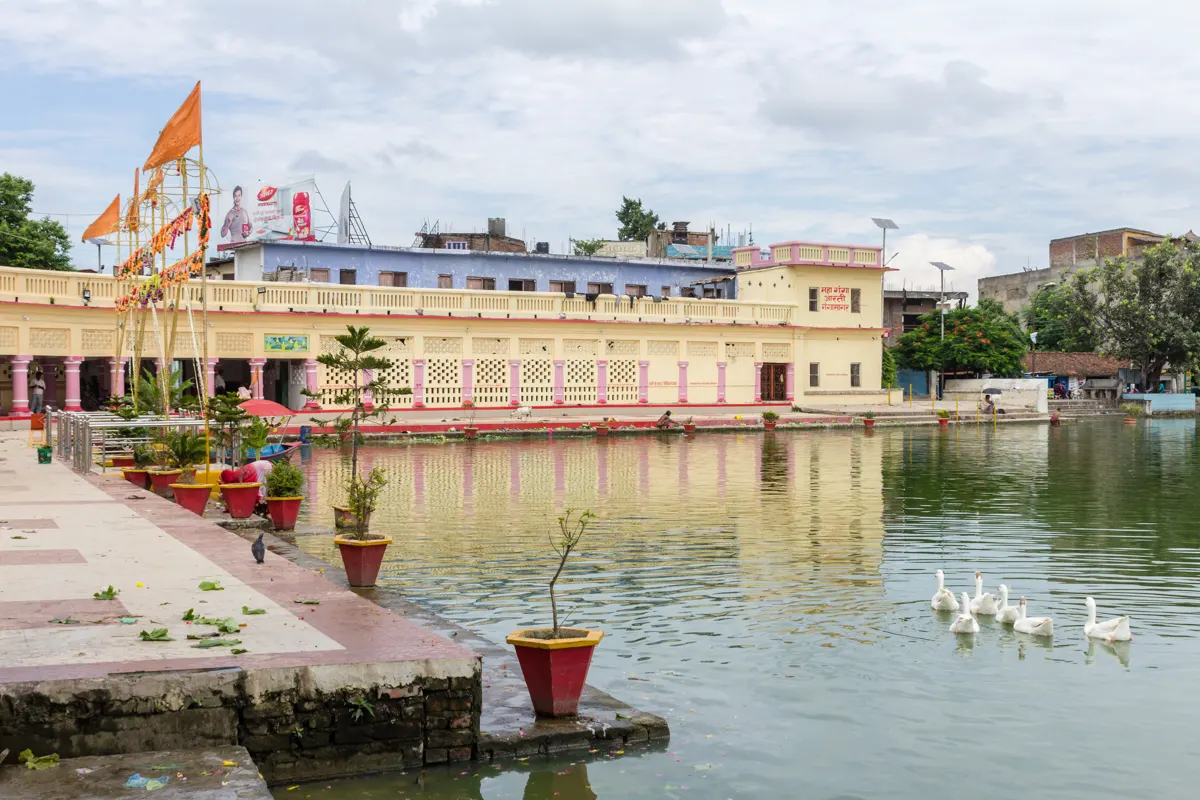 Ganga Sagar pond in Janakpur