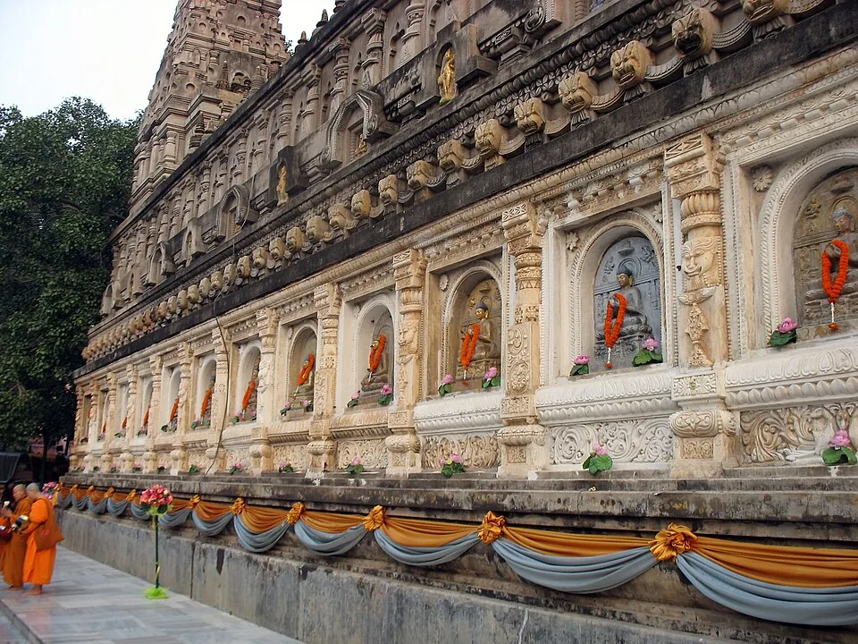 Mahabodhi Temple in Bodh Gaya, India